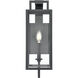 Lamont 1 Light 18 inch Textured Black Outdoor Wall Sconce